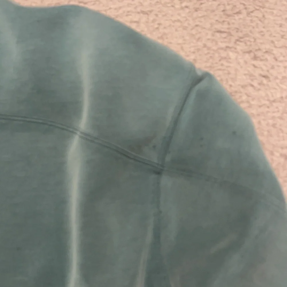 Lululemon Perfectly Oversized Cropped Crew *Softstreme Tidewater Teal size 6